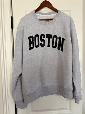 "Boston" Crewneck Sweater